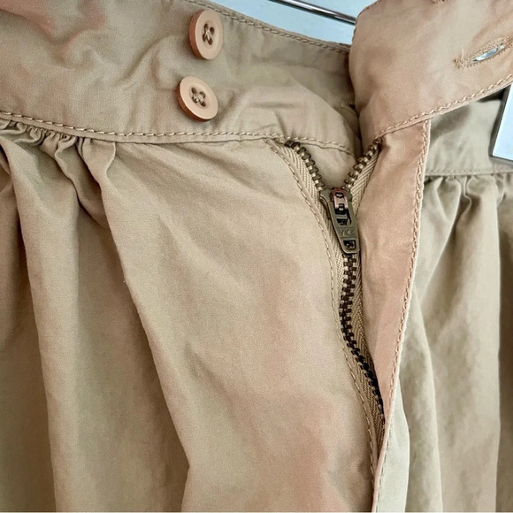 Urban outfitters BDG Belle Double-Button Mini Skirt beige size medium - Picture 10 of 14